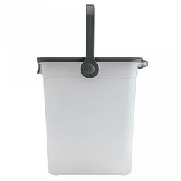 Контейнер для стирального порошка пластмассовый "Smart" 6,5л, 23,5х22х23см (Россия)