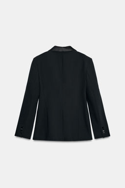 TAILORED TUXEDO BLAZER - Zara фото 7