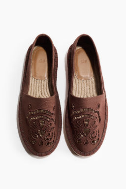 Alpargatas con bordado ingl?s - H&m фото 5