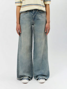 Брюки джинсовые Courtney расклешенные от бедра / Lee Cooper