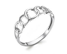 Кольцо из серебра без вставки, В10-1213