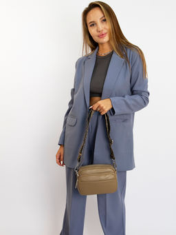 LACCOMA сумка TH941-капучино натуральная кожа полиэстр  фото 2