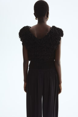 Fringed sweater vest - H&m фото 5