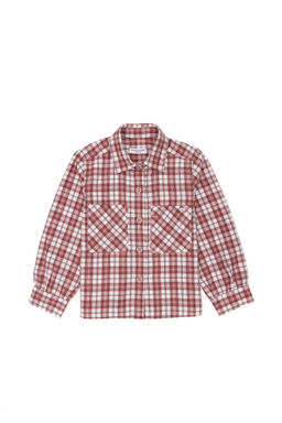 Розовая рубашка с длинным рукавом для девочки - U.s. polo assn фото 7