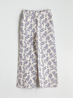 Beli Lastikli K?z ?ocuk Pantolon