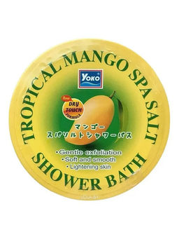Yoko Cолевой скраб для тела с манго / Tropical Mago Spa Bait Shower Bath, 240 г