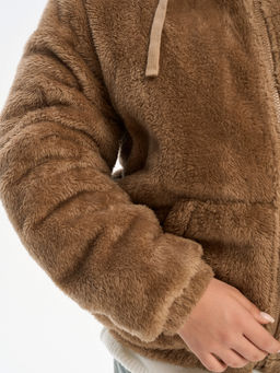 Куртка плюшевая утепленная