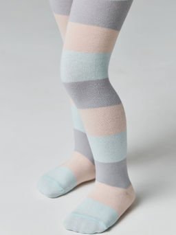 CONTE-KIDS TIP-TOP Хлопковые колготки бл.бирюзовый - Conte elegant фото 2