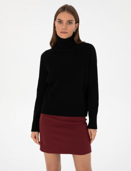 Siyah Comfort Fit Kazak