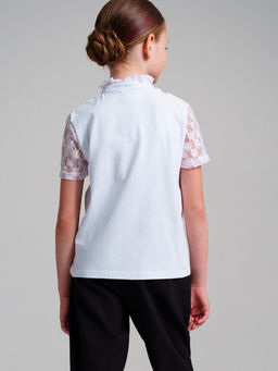 22427040 Блузка трикотажная для девочек - Playtoday фото 3