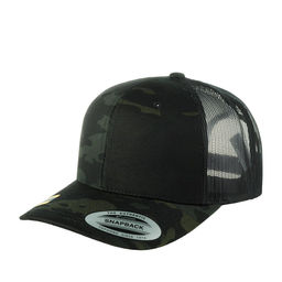 Бейсболка FLEXFIT арт. 6606MC (черный / камуфляж)