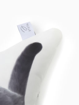 Подушка Этель British cat, 40?33 см, 100% п/э, велюр  фото 2