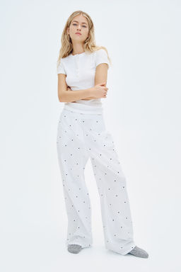 Pantalon de pijama en algodon - H&m фото 3