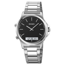Часы наручные Skmei мужские электронные спортивные 2120silver-black