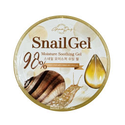 Увлажняющий и успокаивающий гель с муцином улитки (Snail Moisture Soothing Gel) Grace Day, Корея, 300 мл Акция
