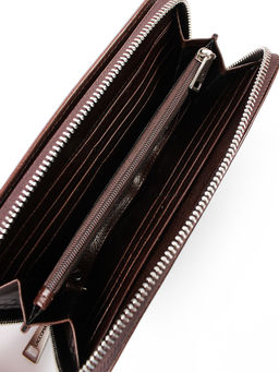 LACCOMA клатч 199-211-коричневый натуральная кожа