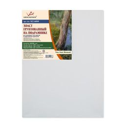 Холст грунтованный на подрамнике "VISTA-ARTISTA" SCC-6080 100% хлопок 60 х 80 см 380 г/кв.м 2 шт среднезернистый