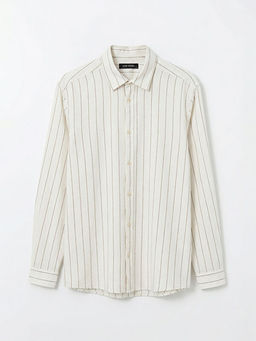 Regular Fit ?izgili Arm?rl? Erkek G?mlek