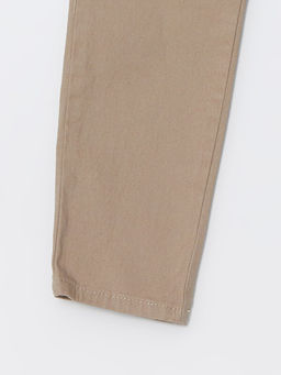 Beli Lastikli Slim Fit K?z ?ocuk Pantolon