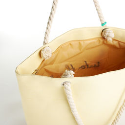 Сумка пляжная Into the sea, 50*34,5*14 см, бежевый цвет - Nazamok фото 6