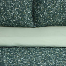 Постельное бельё Этель 2 сп Small leaves, 175х215 см, 200х220 см, 50х70 см -2 шт, поплин  фото 9