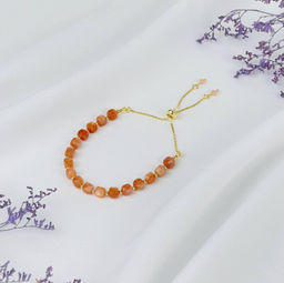 Браслет регулируемый из Солнечного камня