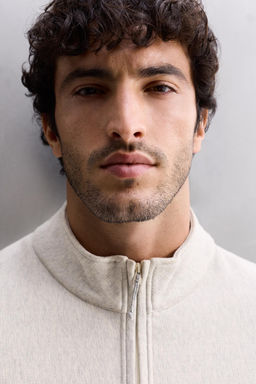 QUARTER-ZIP TRAINING SWEATSHIRT - Zara фото 5