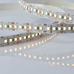 ULS-M16-2835-180LED/m-10mm-IP20-DC12V-17W/m-5M-3000K PROFI Гибкая светодиодная лента на самоклеящейся основе. Катушка 5м. в герметичной упаковке. Теплый белый свет(3000К). ТМ Uniel
