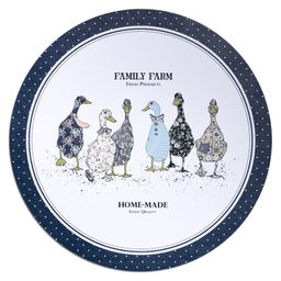 НАБОР ПОДСТАНОВОЧНЫХ САЛФЕТОК FAMILY FARM ИЗ 4 ШТ., ДИАМЕТР=38 СМ - Lefard фото 7