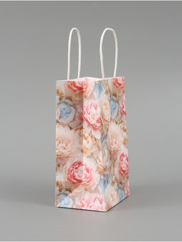 Цена за 2 шт. Пакет подарочный «Цветы», 12 × 21 × 9 см