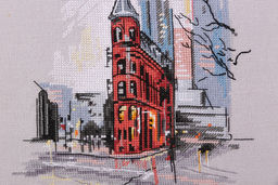 Набор для вышивания PANNA Скетчевые зарисовки GM-7258 Гудерхам-билдинг 18.5 х 22 см