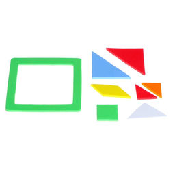 Цена за 3 шт. Головоломка «Танграм» 12 ×12 см, МИКС