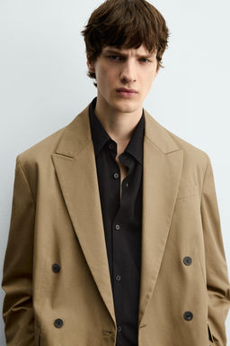 LIMITED EDITION DOUBLE-BREASTED BLAZER - Zara фото 5