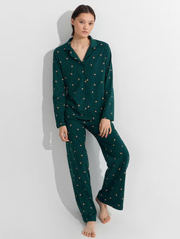 Комплект женский домашний зеленый - Mark formelle фото 6