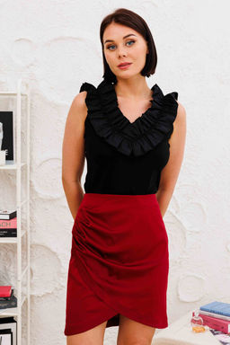 Юбка AURA 5050-176 марсала  фото 4