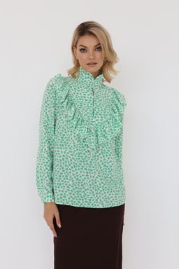 Блузка с оборкой - Looklikecat фото 2