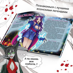 Энциклопедия в твёрдом переплёте Легенды ёкаев, 48 стр., Аниме - Буква-ленд фото 2