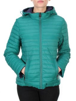 9313 TURQUOISE/BLUE Куртка демисезонная двухсторонняя женская RIKA (100 гр. синтепон) - Fashion фото 12