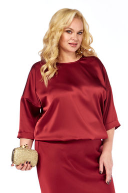 Костюм Элль стиль 2449/1 бордо