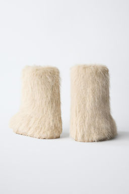 SNOW BOOTS WITH FAUX FUR - Zara фото 5