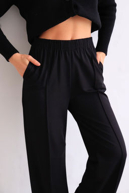 Брюки базовые чёрные - Martichelli фото 42