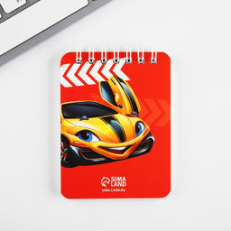 Подарочный набор канцелярский, ластики 2 шт., блокнот, карандаши Крутому гонщику - Artfox фото 6