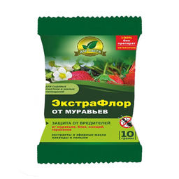 ЭкстраФлор (пак.10г) биопрепарат от садовых муравьев (блох, клещей, тараканов) - Спарк фото 2