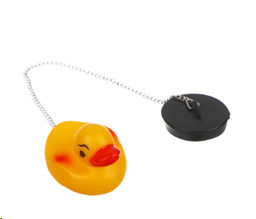 Пробка для ванны Утенок / 463-258 /уп /