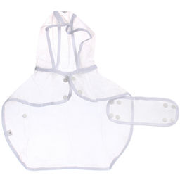 Дождевик для мелких пород собак "KOMFORT", прозрачный, р S