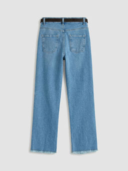 Slim Fit K?z ?ocuk Jean Pantolon