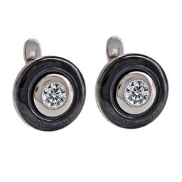 Серьги с керамикой