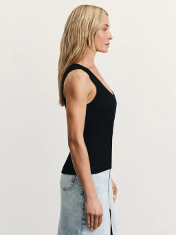 Топ в риб с содержанием вискозы / Zarina фото 4