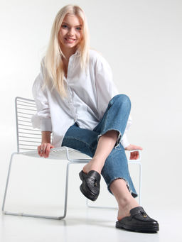 Мюли 1070.2614bl. черный астана