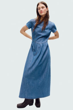 Maxivestido denim - H&m фото 4
